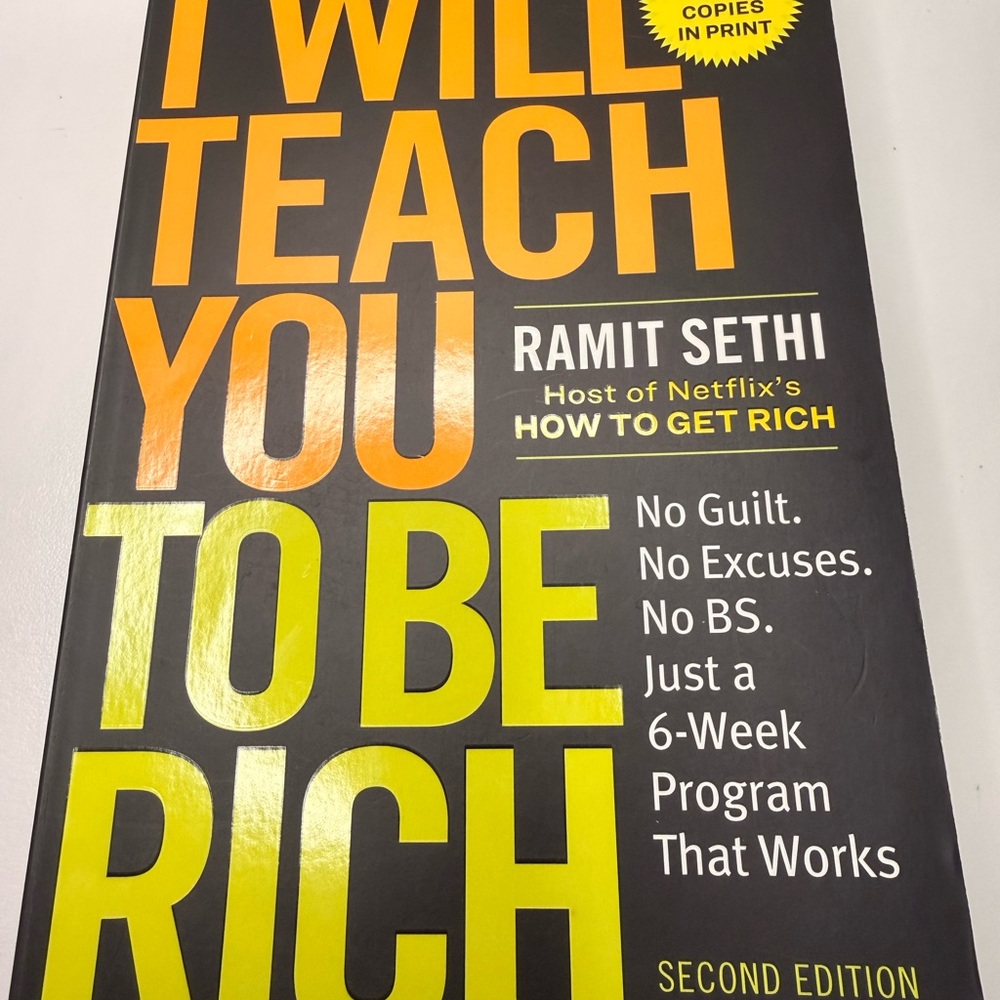 I Will Teach You to Be Rich Book